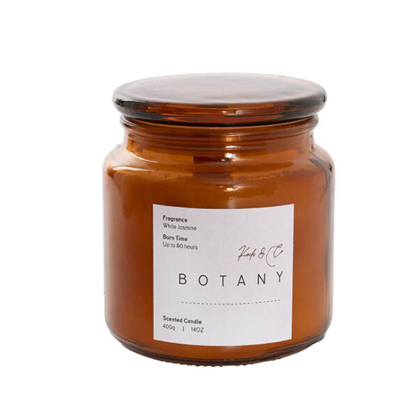 White Jasmine Scented Candle - Image 2